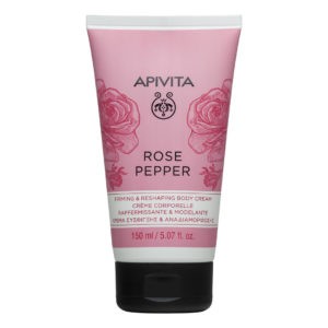 Body Hydration Apivita Rose Pepper Firming & Reshaping Body Cream – 150ml