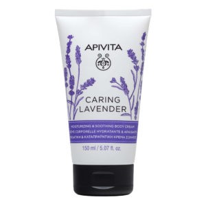 Γυναίκα Apivita – Caring Lavender Ενυδατική Κρέμα και Καταπραϋντική για Ευαίσθητες Επιδερμίδες 150ml