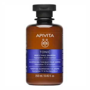 Περιποίηση Μαλλιών-Άνδρας Apivita Men’s Tonic Τονωτικό Σαμπουάν για Άνδρες κατά της Τριχόπτωσης με Hippophae TC & Δενδρολίβανο 250ml Shampoo