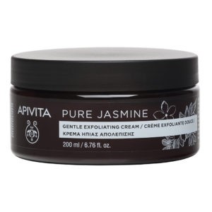 Απολέπιση - Καθαρισμός Σώματος Apivita Pure Jasmine Κρέμα Ήπιας Απολέπισης με Γιασεμί – 200ml