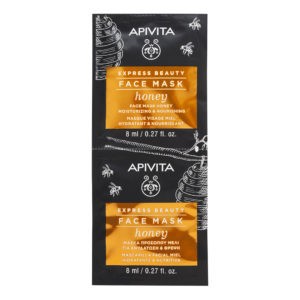 Περιποίηση Προσώπου Apivita Express Beauty Μάσκα Προσώπου για Ενυδάτωση & Θρέψη με Μέλι – 2x8ml