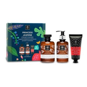 Apivita Promo Pure Jasmine Shower Gel – 300ml & Moisturizing Body Milk – 200ml & Gift Moisturizing Hand Cream – 50ml Woman Apivita Promo Pure Jasmine Shower Gel – 300ml & Moisturizing Body Milk – 200ml & Gift Moisturizing Hand Cream – 50ml