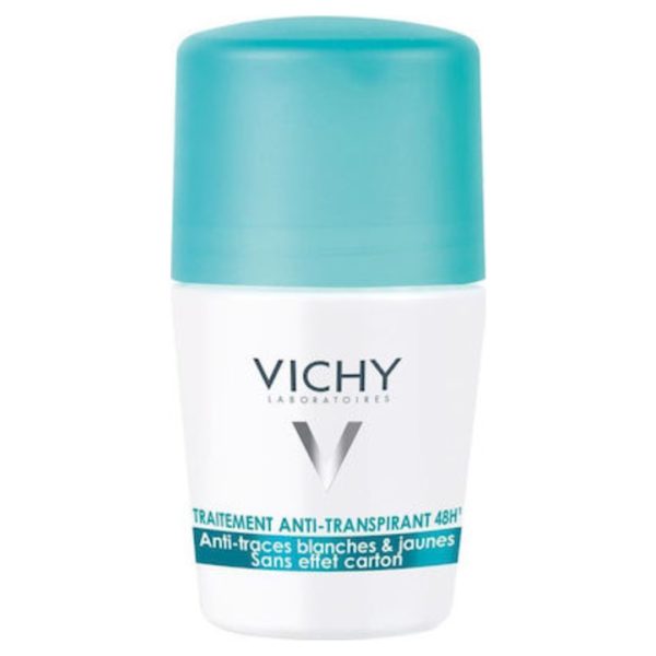 Deodorants-man Vichy Anti-Transpirant Anti-Trace Deodorant Roll-on 48h – 50ml Vichy - La Roche Posay - Cerave
