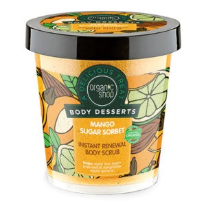 Περιποίηση Σώματος Natura Siberica – Organic Shop Body Desserts Μάνγκο & Ζάχαρη Απολεπιστικό Σώματος Άμεσης Ανανέωσης 450ml Organic Shop - Body Desserts
