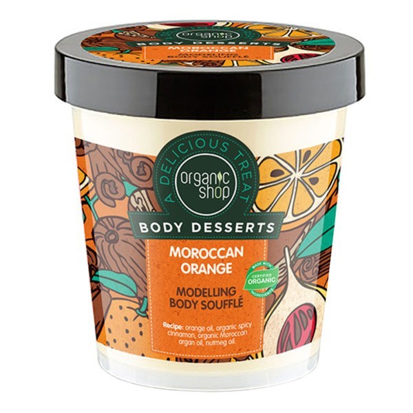 Body Hydration Natura Siberica – Organic Shop Body Desserts Modelling Body Souffle Moroccan Orange 450ml Organic Shop - Body Desserts