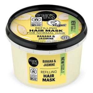 Hair Care Natura Siberica – Organic Shop Refilling Hair Mask Banana & Jasmine 250ml