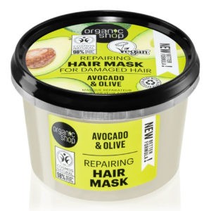 Hair Care Natura Siberica – Organic Shop Organic Avocado & Olive Express Repair Hair Mask 250ml