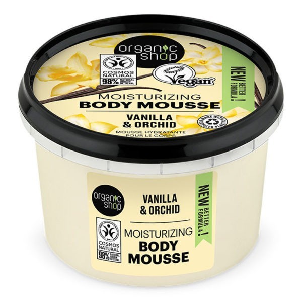 Body Care Natura Siberica – Organic Shop Vanilla & Orchid Body Mousse 250ml