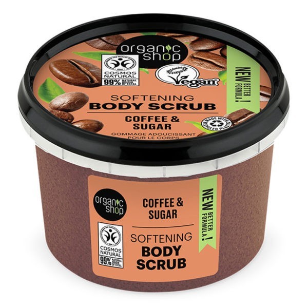 Body Care Natura Siberica – Organic Shop Body Scrub Coffee & Sugar 250ml
