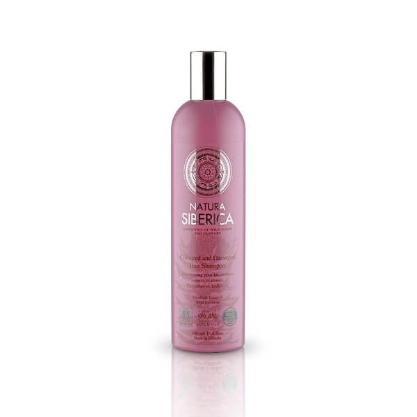 Shampoo Natura Siberica – Coloured and Damaged Hair Shampoo – 400ml Shampoo