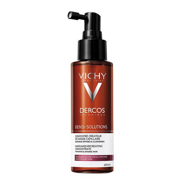 Γυναίκα Vichy Dercos Densi-Solutions Λοσιόν για Συμπυκνωμένη Φροντίδα Όγκου/Πυκνότητας – 100ml Shampoo