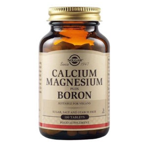 Bones - Joints Solgar – Calcium Magnesium Plus Boron – 100tabs Solgar Product's 30€