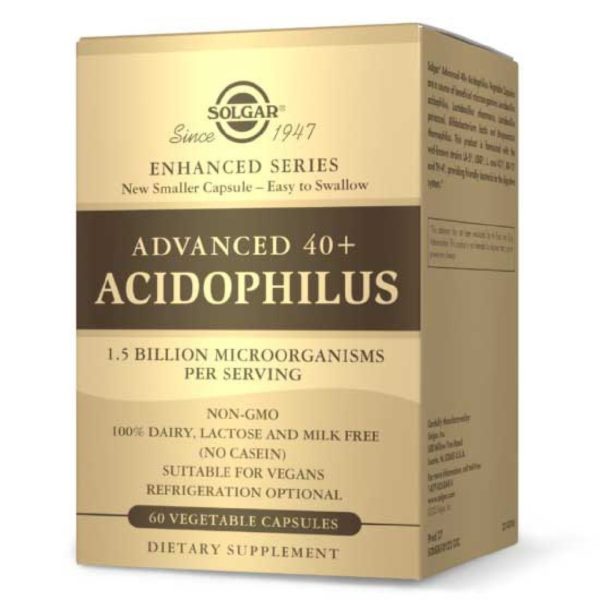 Treatment-Health Solgar – Advanced 40+ Acidophilus 60 veg.caps Solgar Product's 30€