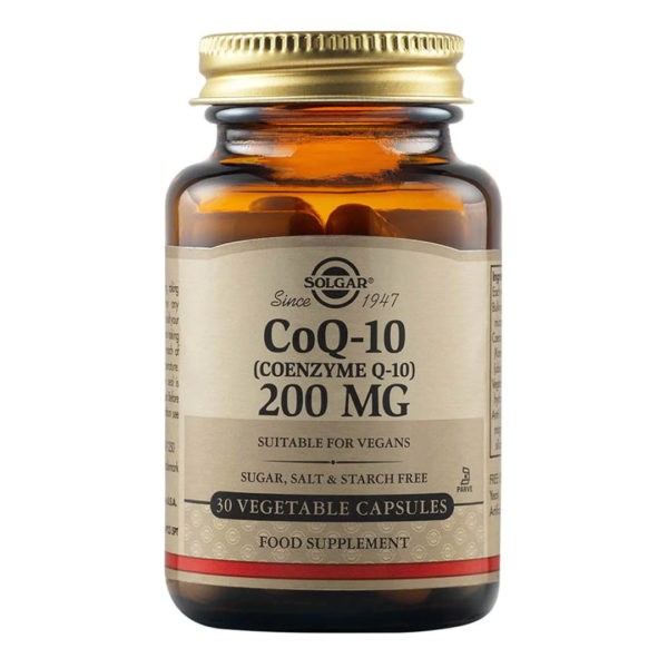 Treatment-Health Solgar – Coenzyme Q-10 200mg – 30 veg.caps Solgar Product's 30€