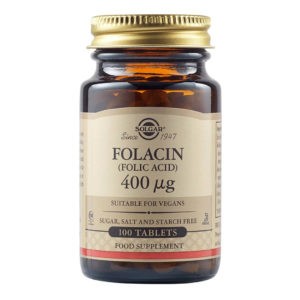 Anemia Solgar – Folic Acid 400mg – 100tabs Solgar Product's 30€