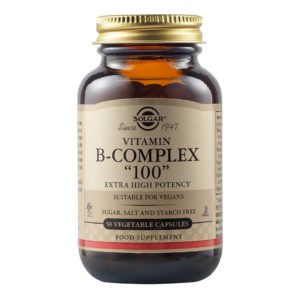 Vitamins Solgar – B-Complex 100mg High Potency – 50veg.caps Solgar Product's 30€