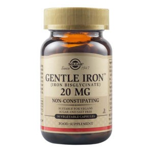 Anemia Solgar – Gentle Iron 20mg – 90caps Solgar Product's 30€