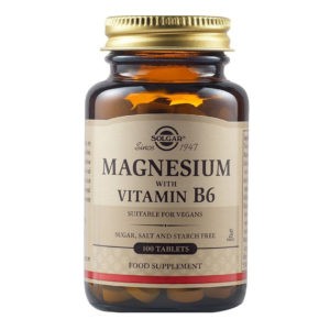 Stress Solgar – Magnesium with Vitamin B6 – 100 tabs Solgar Product's 30€