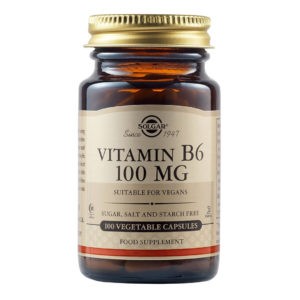Nutrition Solgar – Vitamin B6 (Pyridoxin) 100mg – 100veg.caps Solgar Product's 30€