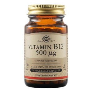 Nervous System Solgar – Vitamin B12 500mcg – 50 veg.caps Solgar Product's 30€