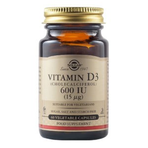 Vitamins Solgar – Vitamin D3 600IU 15mg – 60veg.caps Solgar Product's 30€