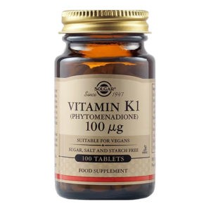 Vitamins Solgar – Vitamin Κ1 100mg – 100tabs Solgar Product's 30€