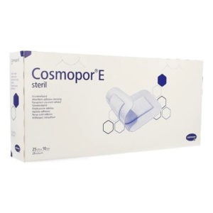 Gauze Compresses - Bandages Hartmann – Cosmopor E 25x10cm Absorbent Adhesive Dressing – 25pcs
