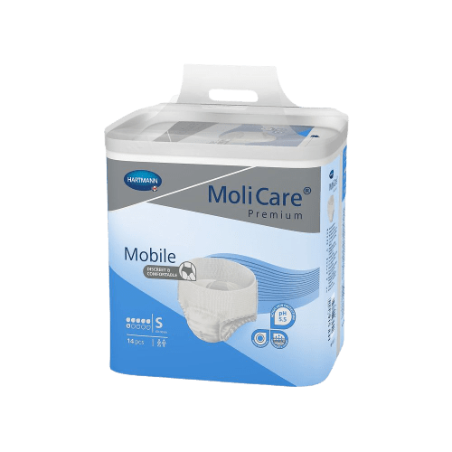 Diaper Pants - Day Hartmann – Molicare Mobile, Absorbent Underwear Small 14pcs REF. 915831