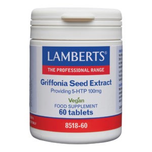 Vitamins Lamberts – 5-HTP 100mg – 60tabs
