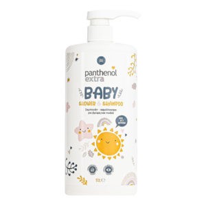 Βρεφική Φροντίδα Medisei – Panthenol Extra ​Baby 2 in 1 Shampoo and Bath Βρεφικό Σαμπουάν και Αφρόλουτρο 1lt Shampoo