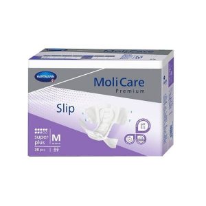 Slip-On Diapers - Night Hartmann – MoliCare Premium Slip Super Plus, Absorbent Underwear Medium 30pcs REF. 169650