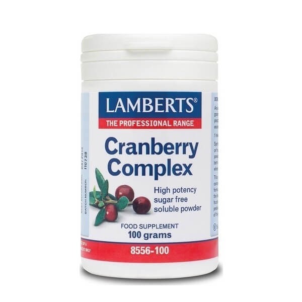 Βότανα Lamberts – Εκχύλισμα από Καρπούς Κράνμπερι σε Σκόνη – 100gr