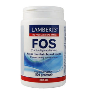 Digestive System Lamberts – FOS (Fructo-oligosaccharides) Powder – 500gr