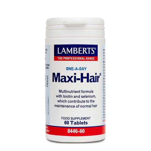 Αντιμετώπιση Lamberts – Συμπλήρωμα Διατροφής Πολυβιταμίνης για την Ενίσχυση του Θυλάκου της Τρίχας και την Υγεία των Μαλλιών – 60tabs