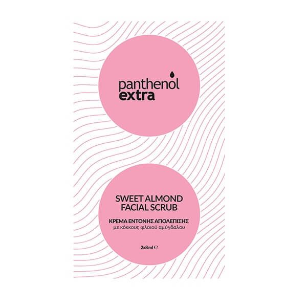Face Care Medisei – Panthenol Extra Sweet Almond Facial Scrub – 2x8ml