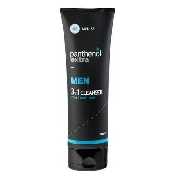 Περιποίηση Μαλλιών-Άνδρας Medisei – Panthenol Extra Men 3 in1 Αφρόλουτρο & Σαμπουάν – 200ml Shampoo