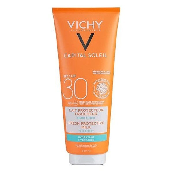 Spring Vichy – Capital Soleil Fresh Protective Milk SPF30+ 300ml SunScreen