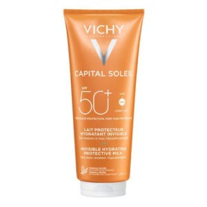 Άνοιξη Vichy – Capital Soleil Fresh Protective Milk Αντηλιακό Γαλάκτωμα για Πρόσωπο και Σώμα SPF50+ 300ml Vichy Capital Soleil Face
