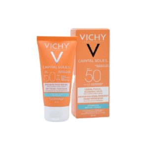 Άνοιξη Vichy – Ideal Soleil Mattifying Face Fluid Dry Touch SPF50 Λεπτόρρευστη Αδιάβροχη Υφή και Ματ Αποτέλεσμα 50ml