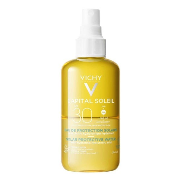 Face Sun Protetion Vichy – Solar Protective Water Hydrating SPF30 200ml Vichy Capital Soleil