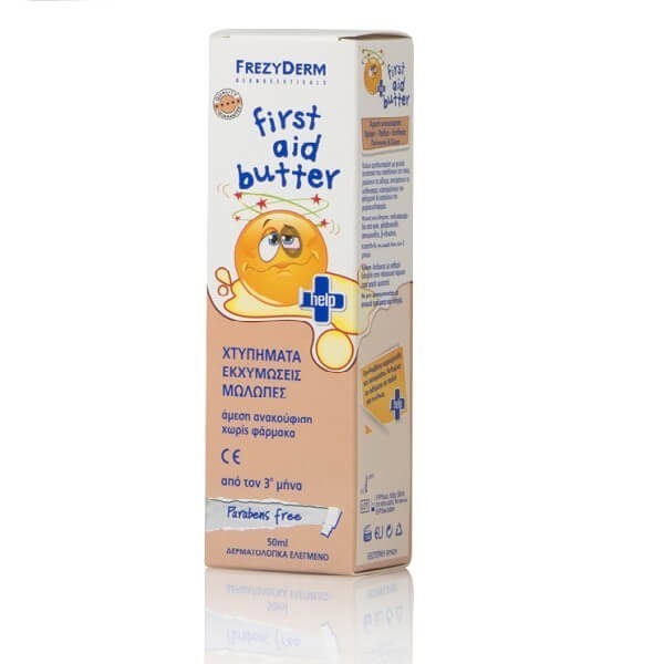Ευαίσθητο Δέρμα Βρέφους Frezyderm First Aid Butter – Επουλωτικό Τζελ Άμεσης Δράσης 50ml Frezyderm Baby Line