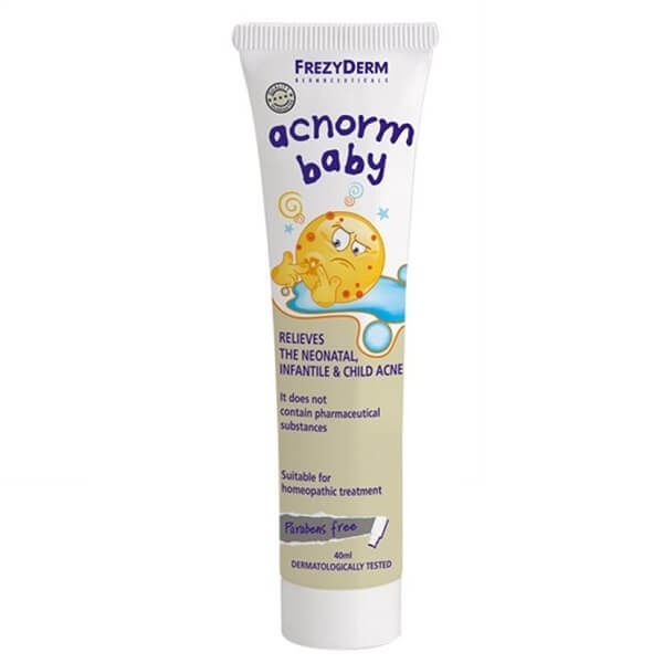 Ευαίσθητο Δέρμα Βρέφους Frezyderm AC-Norm Baby – Απαλή Κρέμα για τη Νεογνική, Βρεφική & Παιδική Ακμή 40ml Frezyderm Baby Line