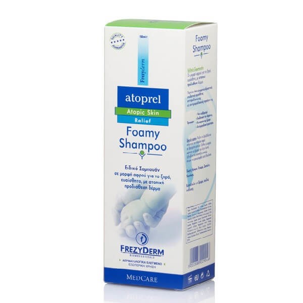 Αφρόλουτρα Frezyderm Atoprel Foamy Shampoo – Αφρώδες Σαμπουάν 150ml FrezyDerm Atoprel