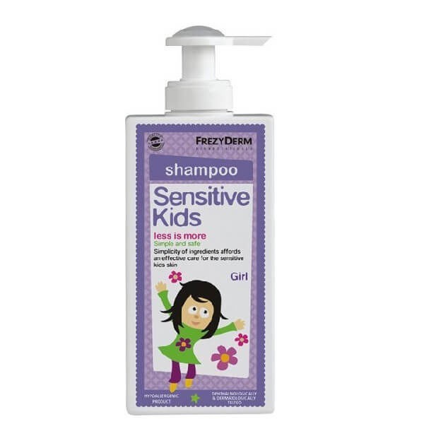 Σαμπουάν - Αφρόλουτρα Παιδικά Frezyderm Sensitive Kids Shampoo – Σαμπουάν για Κορίτσια 200ml Shampoo