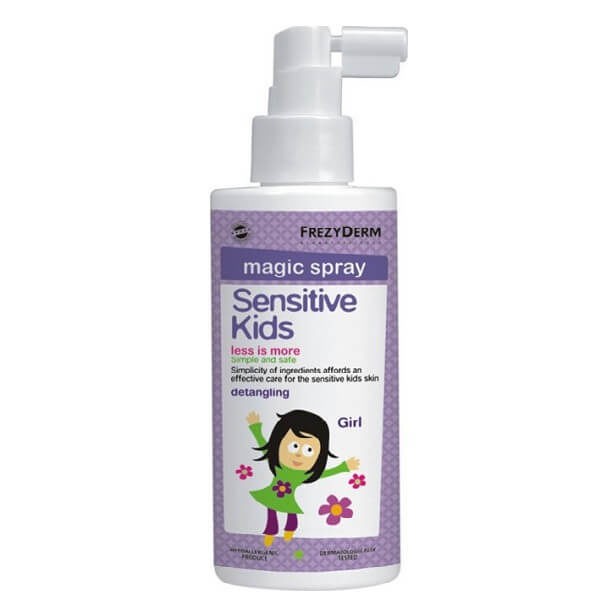 Σαμπουάν - Αφρόλουτρα Παιδικά Frezyderm Sensitive Kids Magic Spray Girls – Εύκολο Χτένισμα 150ml Frezyderm Baby Line