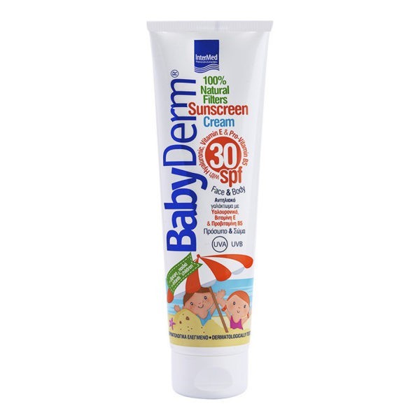 Spring Intermed – Babyderm Sunscreen Cream Face & Body SPF30 300ml SunScreen