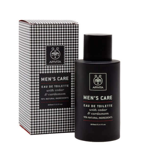Deodorants-man Apivita Eau de Toilette Men’s Care Cedar & Cardamon – 100ml Apivita Men's Care Promo