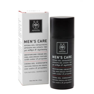 Face Care-man Apivita Men’s Care Moisturizing Cream-Gel With Cedar & Propolis 50ml