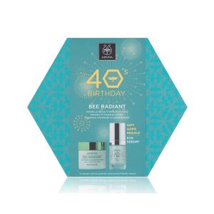 Apivita – 40’s Birthday Set Bee Radiant Μείωσης Των Ρυτίδων & Λάμψης Πλούσιας Υφής 50ml & Δώρο Eye Serum 5-Action 15ml Γυναίκα Apivita – 40’s Birthday Set Bee Radiant Μείωσης Των Ρυτίδων & Λάμψης Πλούσιας Υφής 50ml & Δώρο Eye Serum 5-Action 15ml