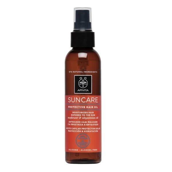 Spring Apivita – Suncare Protective Hair Oil Sunflower & Abyssinian Oil 150ml APIVITA HOLISTIC HAIR CARE